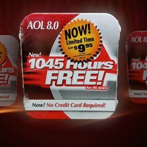 Collectible AOL 8.0 CD & NFT (GAME ASSET) UNIQUE!